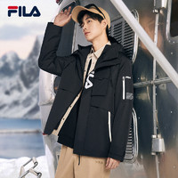 FILA 斐乐 男士上衣两件套2023冬时尚休闲舒适机能风外套