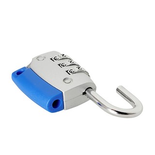 奥本 卡通密码挂锁 健身房储物柜门锁学生宿舍柜锁工具箱锁017A蓝色