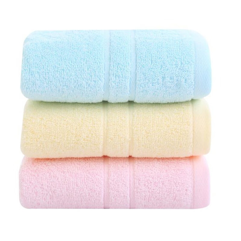 毛巾 纯棉加厚  2条装 粉+蓝