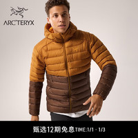 ARC'TERYX 始祖鸟 ARC’TERYX始祖鸟 CERIUM HOODY  保暖 男子 连帽羽绒服 Yukon/Relic/育空黄/棕榈暮 S