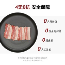 芬享家 五花肉无抗猪肉冻品3袋装