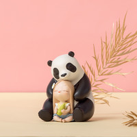 礼遇季：可米生活 白夜童话熊猫宝珠 桌面装饰摆件