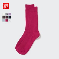 UNIQLO 优衣库 男装 素色袜新年红本命年461025