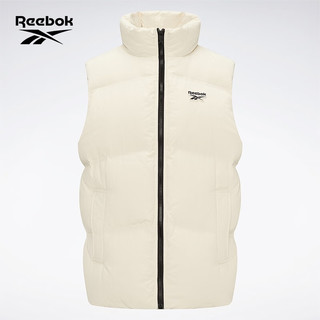 Reebok 锐步 男女同款经典复古保暖撞色梭织羽绒马甲 23FRC263UGW2 A/M