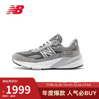 NEW BALANCE 【Teddy Made】女鞋美产990v6系列休闲运动鞋W990GL6 36