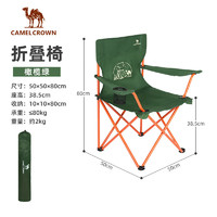 CAMEL 骆驼 户外装备折叠椅便携超轻野外露营钓鱼凳靠背休闲画椅 A1W3HD102-1