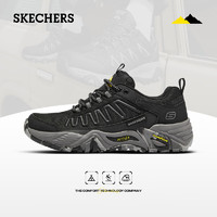 斯凯奇（Skechers）男士户外徒步登山鞋柔软足弓支撑旅游运动鞋城市户外休闲鞋 BLK黑色 41