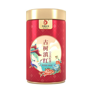 凤牌 云南凤庆 滇红茶 2023年 特级 浓香型 工夫红茶 古树滇红 100g