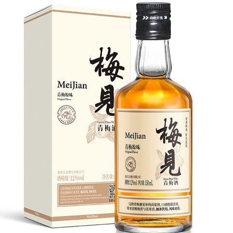 梅见日本酒_MeiJian 梅见青梅酒12度150ml小瓶果酒女士微醺甜酒多少钱