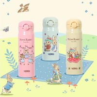 THERMOS 膳魔师 保温杯JNR系列比得兔 JNR-502-PRYL 淡黄色 500ml