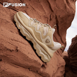 FILA FUSION斐乐潮牌男鞋老爹鞋2023冬熔岩鞋QD96休闲鞋运动鞋