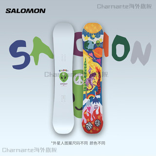 萨洛蒙（Salomon）23冬季户外运动装备男自由式滑雪单板ABSTRACT L47347600(外星人图案尺码不同  138cm