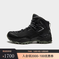 KAILAS凯乐石 户外运动 中帮防水登山徒步鞋（MT5-3 GTX MID） 女 墨黑 45