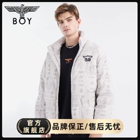 BOY LONDON BOYLONDON短款羽绒服男女同款情侣冬季百搭宽松保暖外套