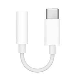 Apple 苹果 耳机转接头 USB-C Type-C转3.5毫米插孔转换器 适用部分Macbook iPad 平板 笔记本iPhone 15#