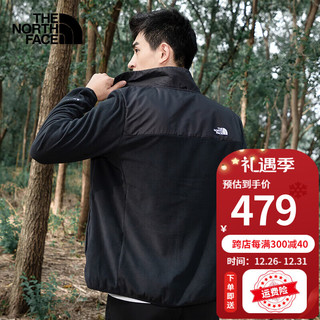 THE NORTH FACE 北面 抓绒衣男装夹克春季运动休闲服透气舒适轻便可做内胆外套