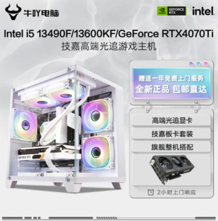 KOTIN 京天 Intel i5 13490F/技嘉4070TI猎鹰 16G 512G)DIY主机