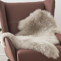AOZUN 澳尊 保暖皮毛一体单人沙发垫椅芝华士沙发懒人沙发羊毛垫全覆盖椅垫