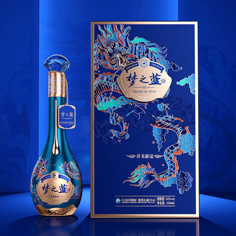 省444.4元】洋河白酒_YANGHE 洋河梦之蓝祥龙献瑞2024龙年生肖绵 省444.4元】洋河白酒_YANGHE 洋河梦之蓝祥龙献瑞2024龙年生肖绵