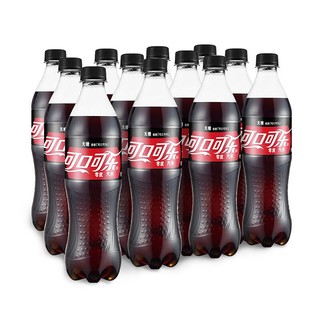 可口可乐 可乐/芬达/雪碧可选碳酸饮料 零度可乐500ml*12瓶