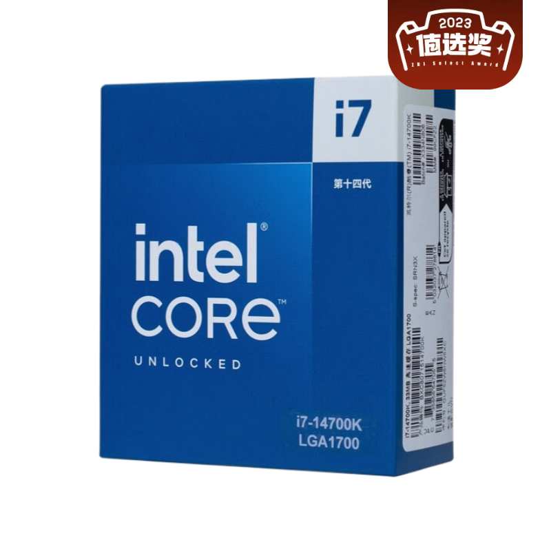 酷睿i7-14700K CPU 3.4Ghz 20核28线程