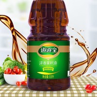 移动专享：道道全 菜籽油特香4L×1瓶7.36斤农家风味  食用油 非转基因 压榨