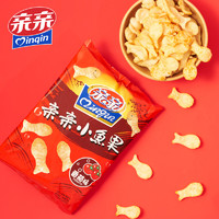 Qinqin 亲亲 小鱼果55g*6大包虾条虾片儿童零食健康礼包零食小吃休闲食品