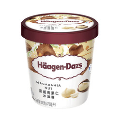 H?agen·Dazs 哈根達斯 夏威夷果仁口味  冰淇淋 473ml