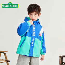 SESAME STREET 儿童三合一可拆卸冲锋衣外套