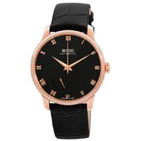 MIDO 美度 Baroncelli III 贝伦赛丽系列 黑色表盘机械男表 M027.428.36.053.00