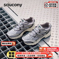 索康尼（SAUCONY）男鞋女鞋 季运动鞋复古老爹鞋缓震透气休闲鞋跑步鞋 S79019-1/银灰/热推款 42.5