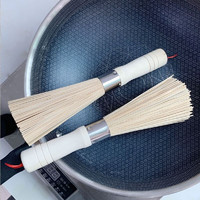 洋臣 天然竹刷洗锅刷锅刷子竹制锅刷家用清洁刷竹炊帚