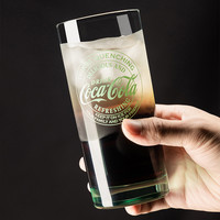 帕莎帕琦 玻璃杯水杯绿色小清新果汁杯创意奶昔杯饮料杯