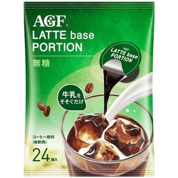 AGF 无糖冷萃浓缩咖啡液 24颗/袋