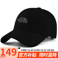 北面 运动帽男帽女帽 23秋冬户外遮阳鸭舌帽子休闲 /LOGO/ MISC