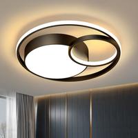 奥克斯 AUX轻奢卧室灯客厅吸顶灯具套餐led后现代北欧大气简约线条灯