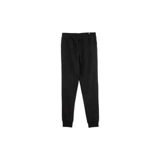 彪马（PUMA） 男女同款运动休闲长裤 PANTS EMBOSSED 673850 黑色-01 M(175/74A)