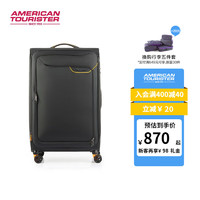 美旅2023行李箱商务拉杆箱男可扩展轻便软箱旅行箱QJ6 黑色 31英寸