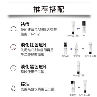 【20%壬二酸进阶版】祛痘杜鹃花酸痘肌淡化去痘印红肿痘控油