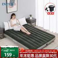 INTEX升级款新64109充气床垫露营户外防潮垫 家用陪护双人加大折叠床