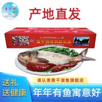 CHINGREE 查干湖 冬捕有机胖头鱼整条冷冻查干湖鱼年货春节礼盒年夜饭大礼包 4.6-6斤