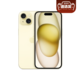 京东百亿补贴、PLUS会员：Apple 苹果 iPhone 15 5G手机 256GB 黄色　