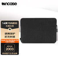 Incase Classic适用于苹果MacbookPro14英寸内胆包华为联想小新笔记本电脑包保护套14英寸加绒舒适石墨灰色