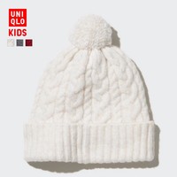 UNIQLO 优衣库 童装/男童/女童 HEATTECH针织帽子拜年服新年红461158