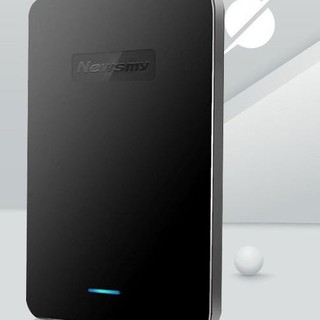 Newsmy 纽曼 星云系列 2.5英寸Micro-B便携移动机械硬盘 1TB USB3.0 星空黑