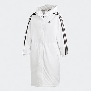 阿迪达斯 （adidas）官网女装棉服 秋冬运动服防风防寒保暖舒适透气长款棉服 GF0026 XS