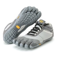 vibram 五指鞋男女 户外运动鞋女冬季保暖羊毛加绒赤足防滑耐磨跑步鞋TREK ASCENT INS 18W5301/灰色（女款） 36