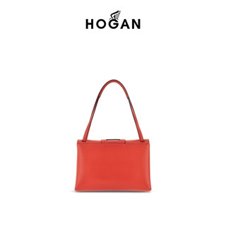 HOGAN【龙年】女包冬H-BAG系列时尚简约百搭单肩包 橙色 PZ