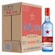 红星 二锅头酒 清香型白酒 蓝瓶（绵柔8纯粮） 53度 750mL 6瓶 整箱装