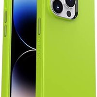 OtterBox 水獭 SYMMETRY 系列 + *手机壳,带 MagSafe 适用于 iPhone 14 Pro(仅限) - LIME ALL YOURS (*)